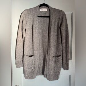 Fat Face Soft Gray Cashmere Women's Cardigan